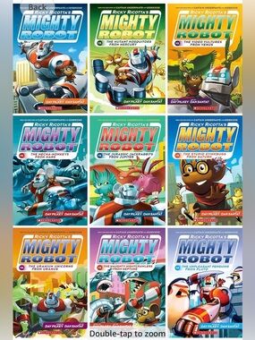 Ricky Ricotta's Mighty Robot Book Set by Dav Pilkey - books 1 thru 9
